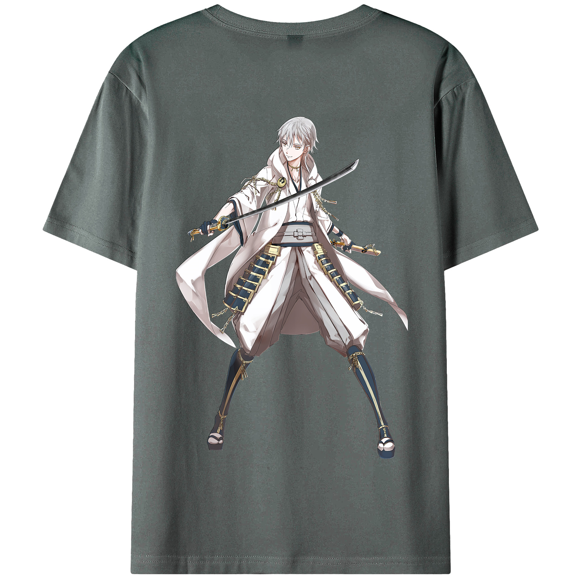 （画像用） 刀剣乱舞 Touken Ranbu 綿100％半袖Tシャツ（背面プリント）